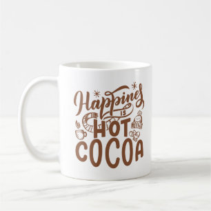 Glück ist heißes Kakao Kaffeetasse