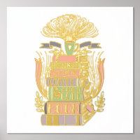 "Glück ist Kaffee und Bücher"