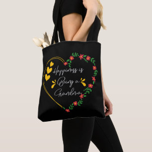 Glück ist, Oma zu sein, süße neue Oma Tasche