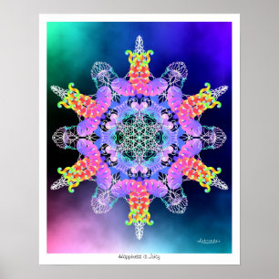 Glück ist saftig poster