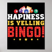 Glück ist... schreiend Bingo! Funny Lucky