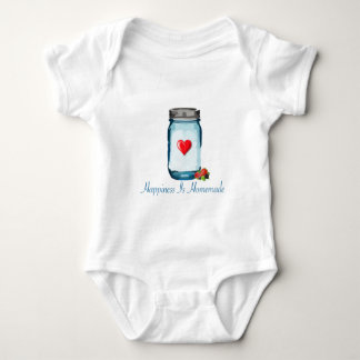 GLÜCK IST SELBST GEMACHT (WECKGLAS) BABY STRAMPLER