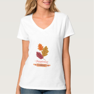 Glück ist selbstgemacht Herbst unglaubliches Desig T-Shirt