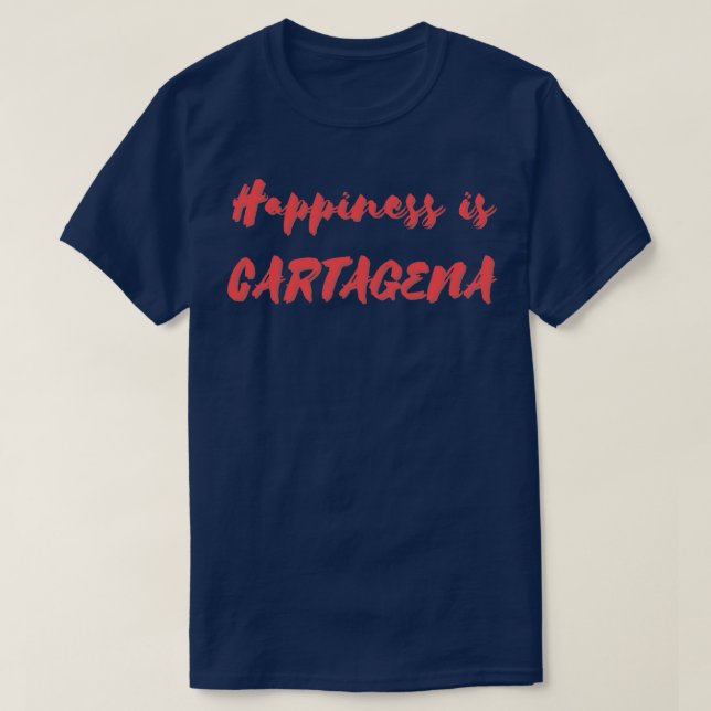 Glück ist tagena T-Shirt (Design vorne)