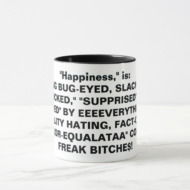 "Glück" ist Tasse (Zentrum)