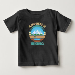 GLÜCK IST WANDERN BABY T-SHIRT