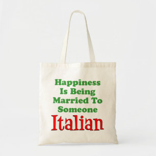 Glück ist zur italienischen Taschen-Tasche Tragetasche