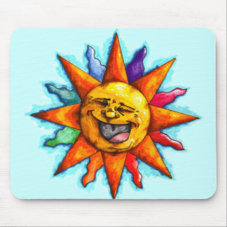 Glück-Junkie-Mausunterlage Mousepad