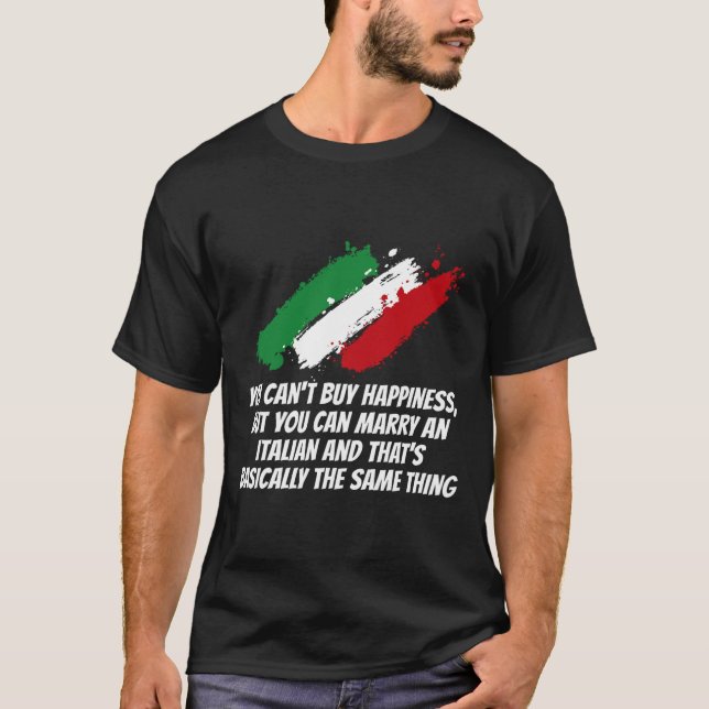 Glück kann man nicht kaufen, aber man kann einen I T-Shirt (Vorderseite)