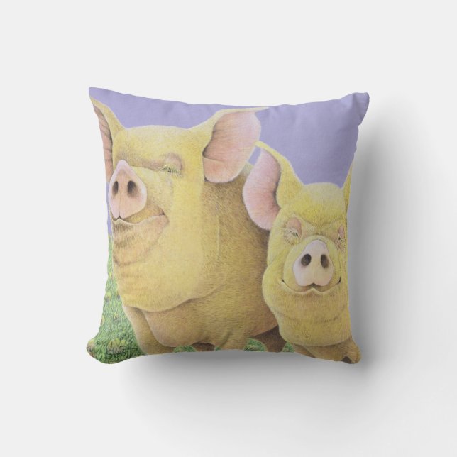 Glück Kissen (Vorderseite)