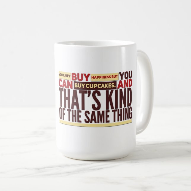 Glück Klassische Tasse (VorderseiteRechts)