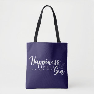 Glück liegt auf dem Meer Tasche
