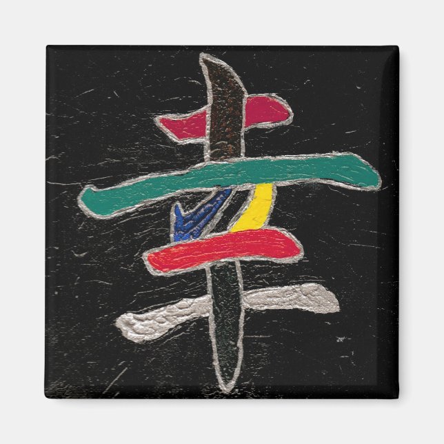 Glück Magnet (Vorne)