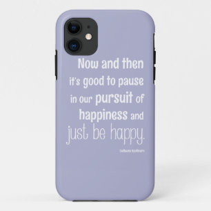Glück-motivierend Zitat Case-Mate iPhone Hülle