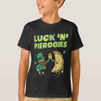 Glück N Pierogies Lustig Polnisch Irischer St Patr