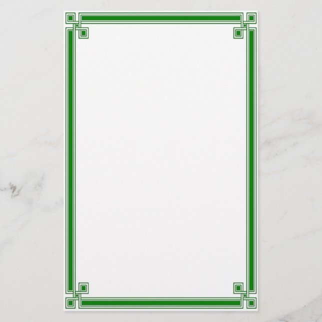 Glück O die Iren stationär Briefpapier (Vorderseite)