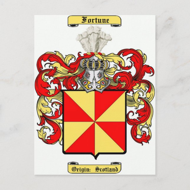 Glück Postkarte (Vorderseite)