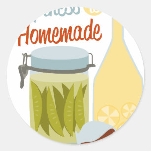 Glück Runder Aufkleber