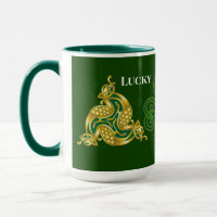 Glück Sie keltisch Design Saint Patrick's Day Gree