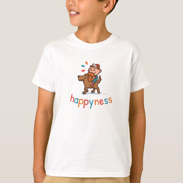 Glück T-Shirt (Vorderseite)