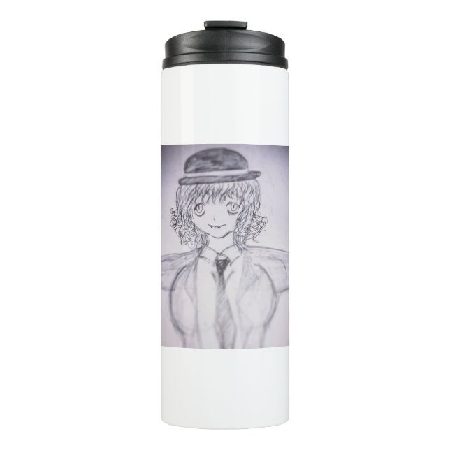 Glück Thermosbecher (Vorderseite)