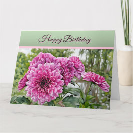 Glück und Liebe - Geburtskarte Karte