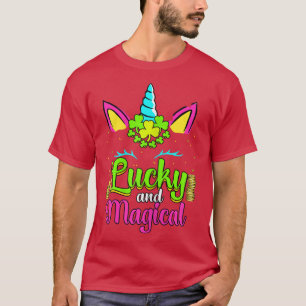 Glück und magisches Einhorn St Patricks Shenanigan T-Shirt