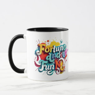"Glück und Spaß" Tasse