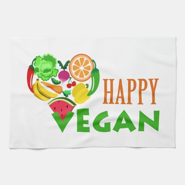 GLÜCK VEGAN GESCHIRRTUCH (Horizontal)