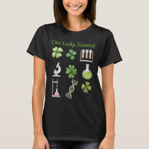 Glück, Wissenschaftsbecher, Chemie, Wissenschaftle T-Shirt