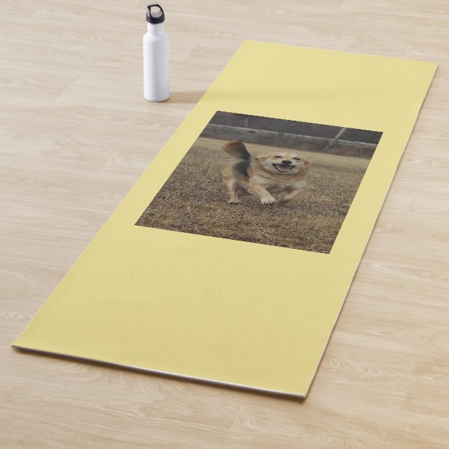 Glück Yogamatte (Beispiel)