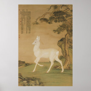 Glückbringendes Rehwild Fine Art Poster