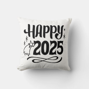 glücklich 2025 kissen