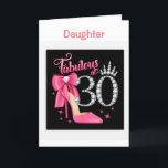 GLÜCKLICH *30. GEBURTSTAG FÜR SIE *DAUGHTER* Karte<br><div class="desc">GLÜCKLICH **30.*** GEBURTSTAG ***DAUGHTER**** DANKE,  DASS SIE VON EINER MEINER ACHT GESCHÄFTE GESCHAFFEN HABEN!</div>