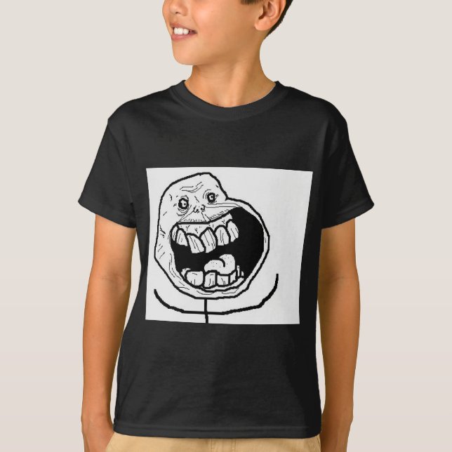 Glücklich allein T-Shirt (Vorderseite)