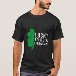glücklich, Bibliothekar zu sein T-Shirt