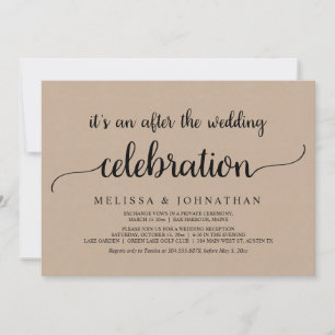 Glücklich bis ans Ende der Zeit Hochzeitsflitterwo Einladung