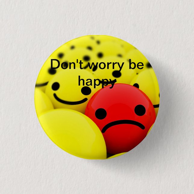 glücklich button (Vorderseite)