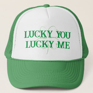 Glücklich, dass Sie Glück haben Me St. Patrick's D Truckerkappe