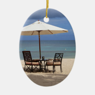 Glücklich Draußen Keramikornament