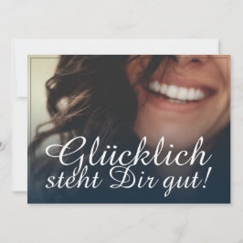 Glücklich, du Arsch! - Blau