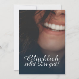 Glücklich, du Arsch! - Blau