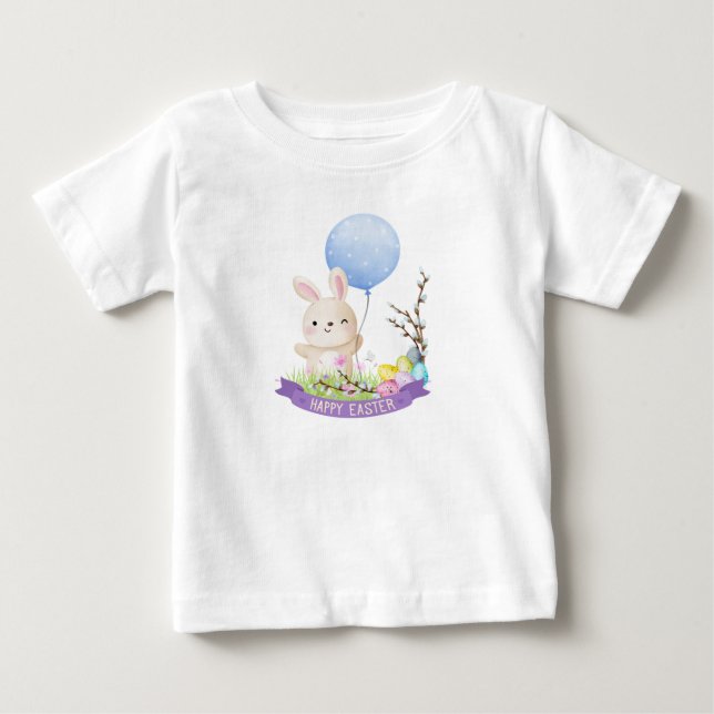 GLÜCKLICH EASTER BABY T-SHIRT (Vorderseite)