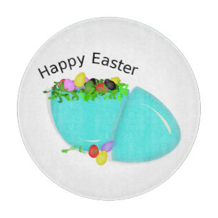 "GLÜCKLICH EASTER" EGG SCHNEIDEBRETT