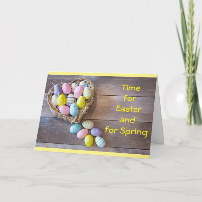GLÜCKLICH "EASTER" & GLÜCKLICH "SPRING" KARTE (Vorderseite)