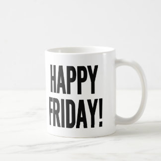 GLÜCKLICH FREUNTAG! KAFFEETASSE