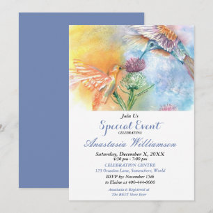 GLÜCKLICH GROSSE VÖGEL PARTY EREIGNIS EINLADEN EINLADUNG