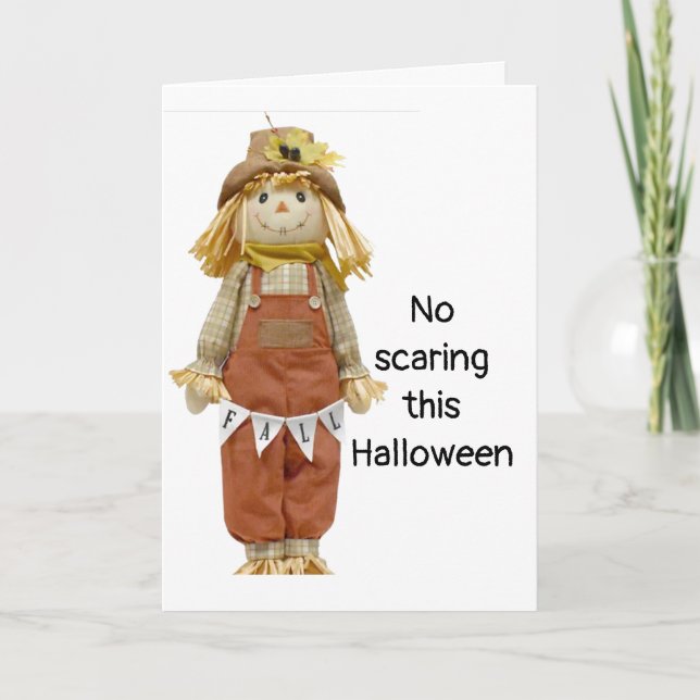 GLÜCKLICH HALLOWEEN "KLEIN ONE" KEINE KARRIERE! KARTE (Vorderseite)