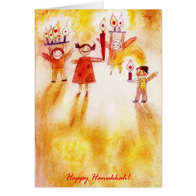 glücklich hannukah! (Vorne)