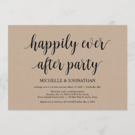 Glücklich immer danach, Einladungen zum Hochzeitsf